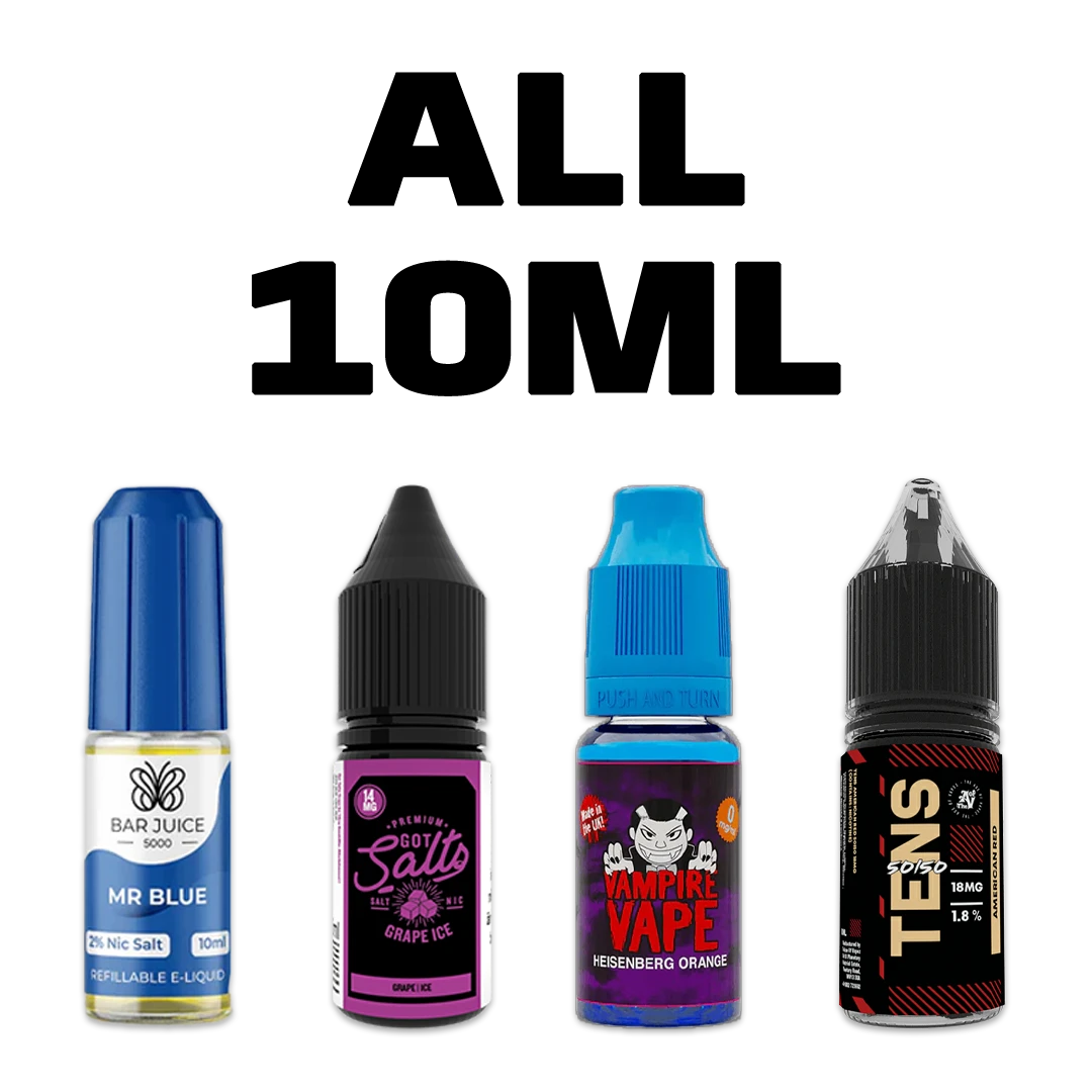 All 10ml E-Liquid