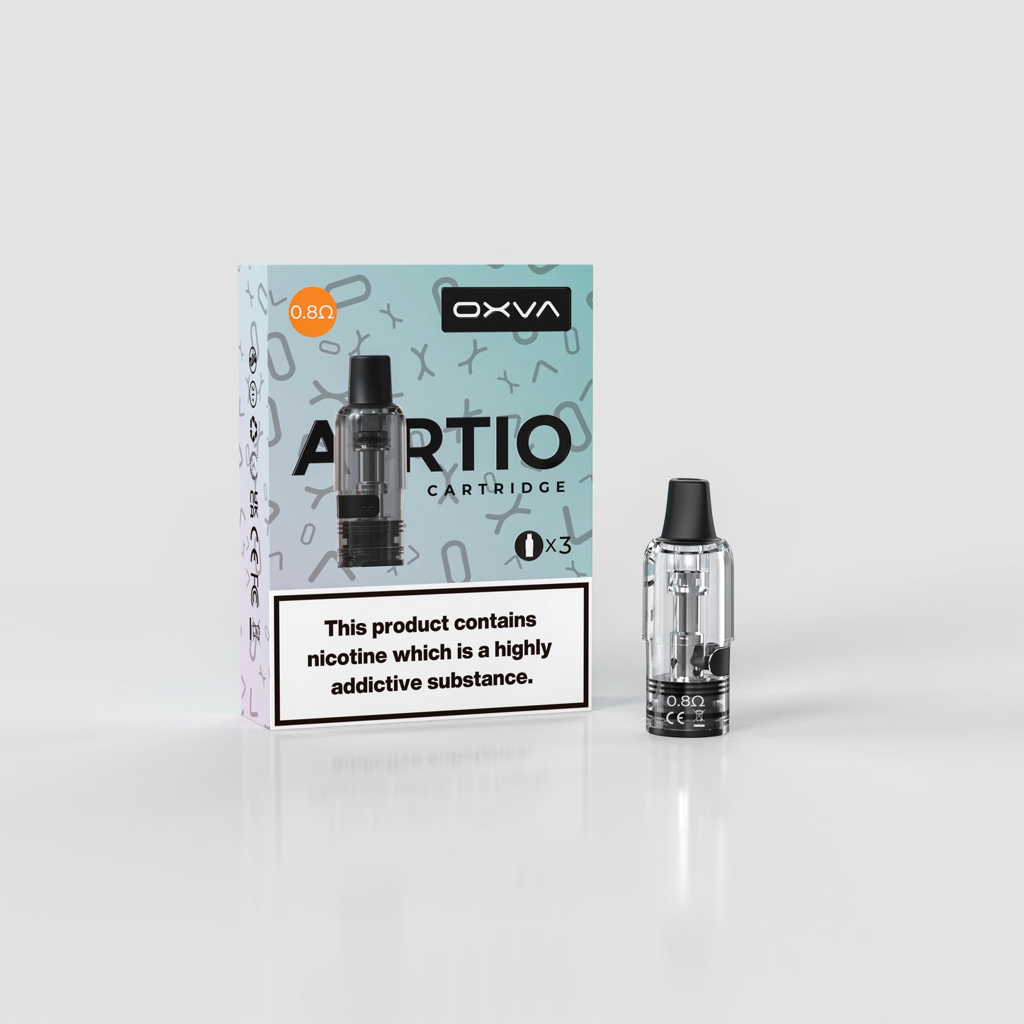 Oxva Artio Cartridge 0.8 ohm 3 pack