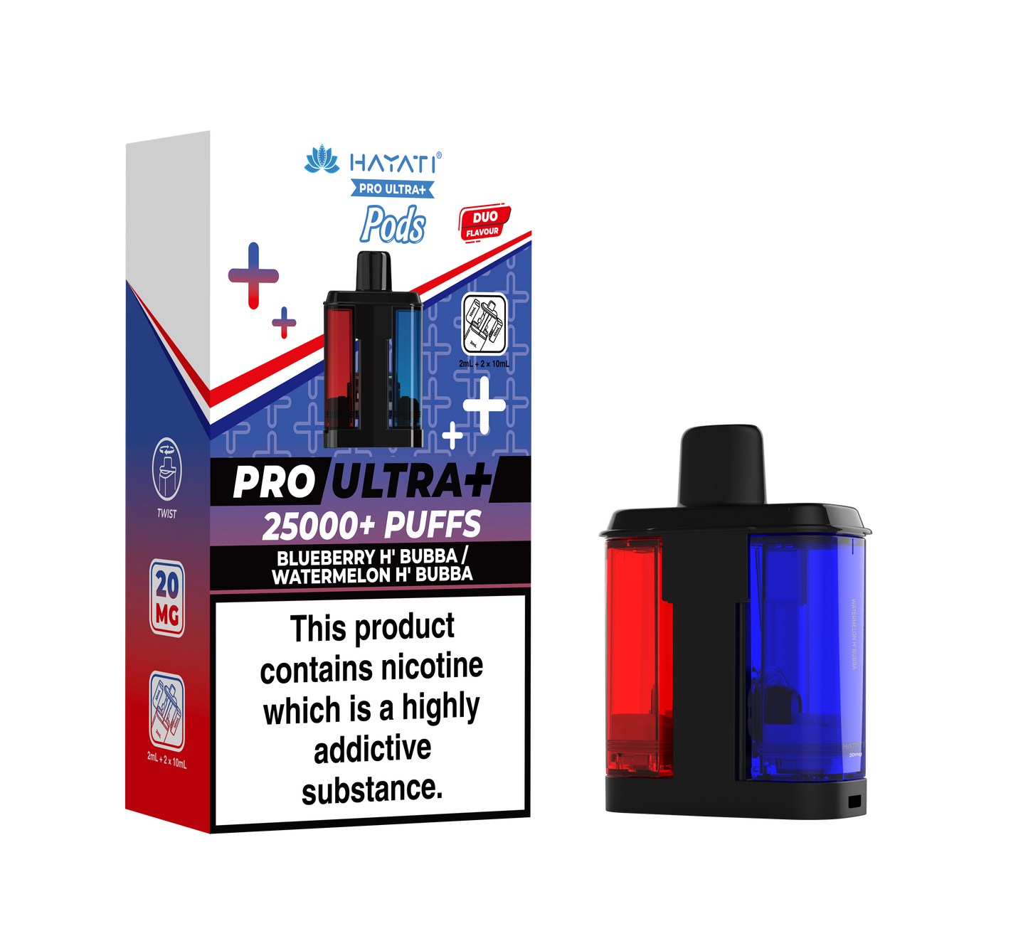 Hayati Pro Ultra Plus 25k Refill Pods