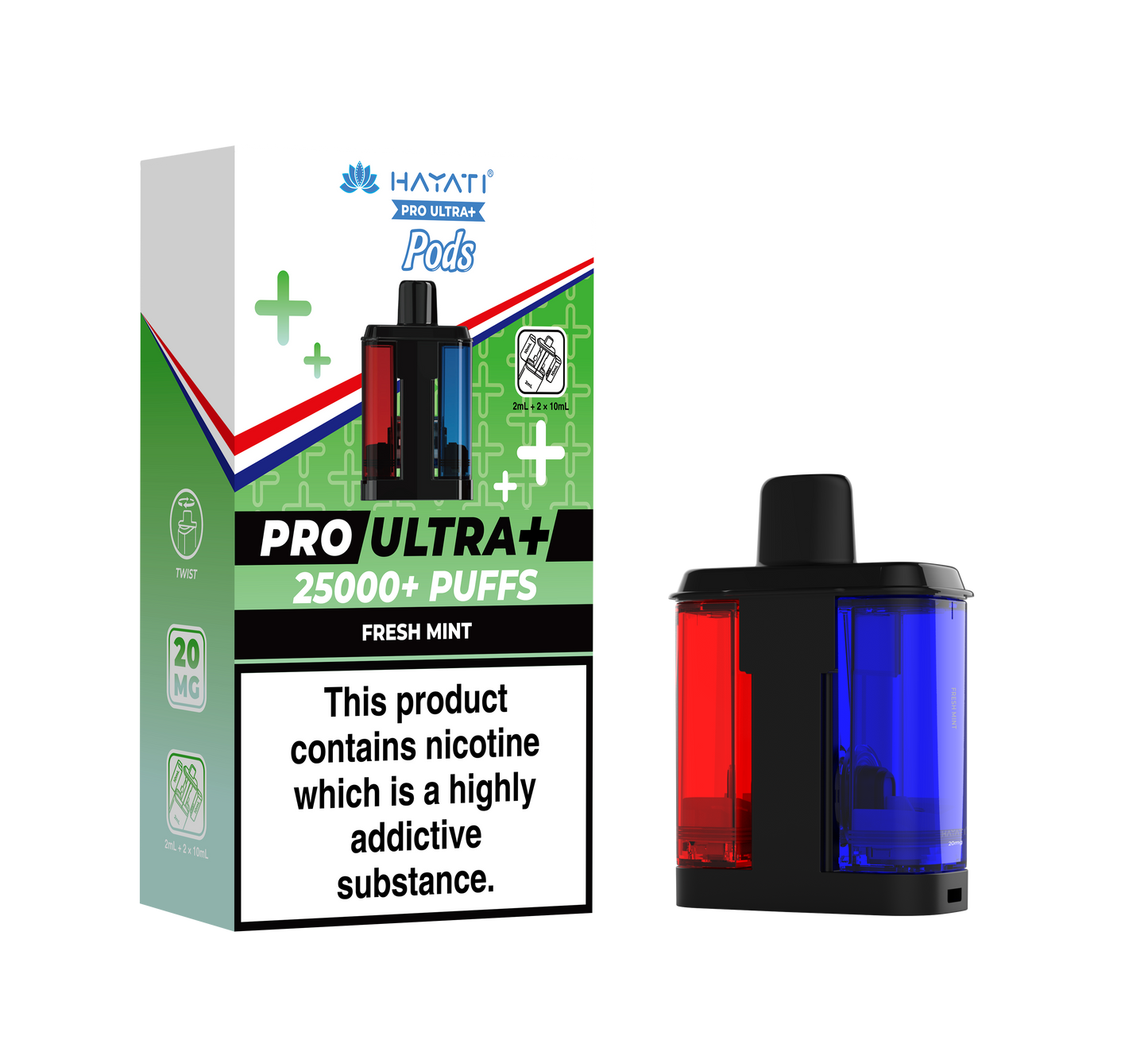 Hayati Pro Ultra Plus 25k Refill Pods
