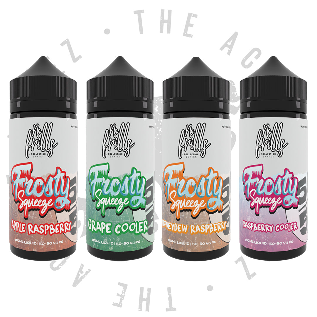 No Frills Frosty Squeeze High VG & 50/50 80ml