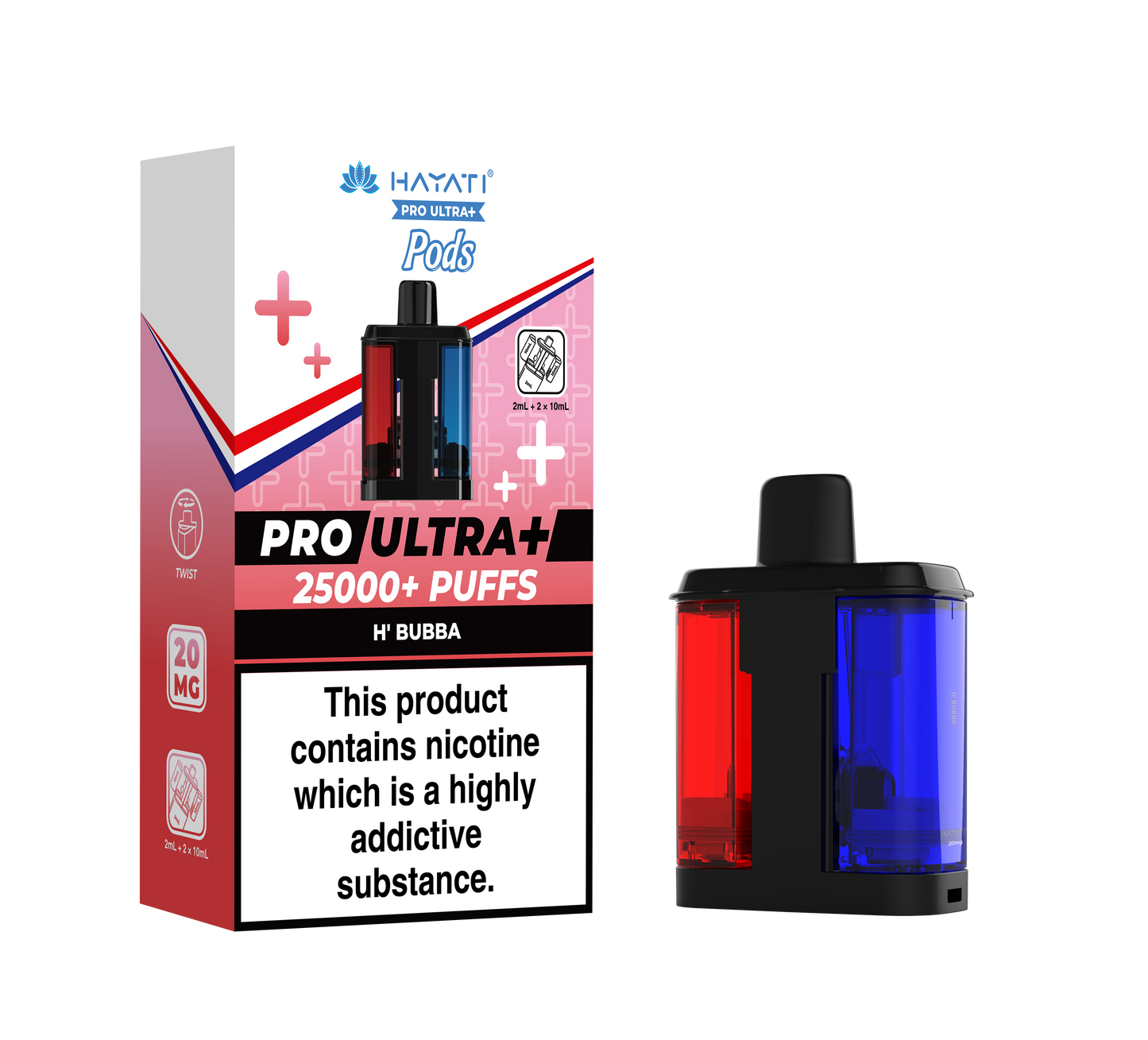 Hayati Pro Ultra Plus 25k Refill Pods