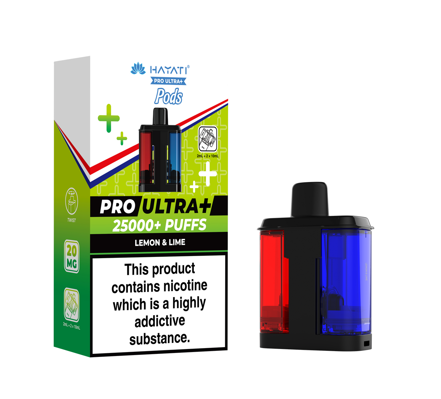 Hayati Pro Ultra Plus 25k Refill Pods