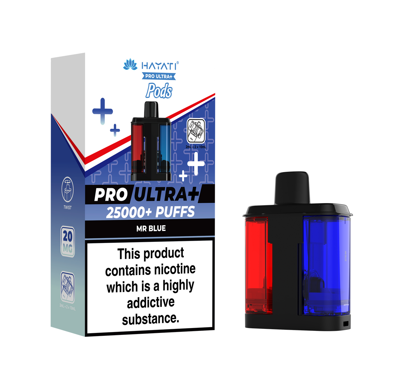 Hayati Pro Ultra Plus 25k Refill Pods