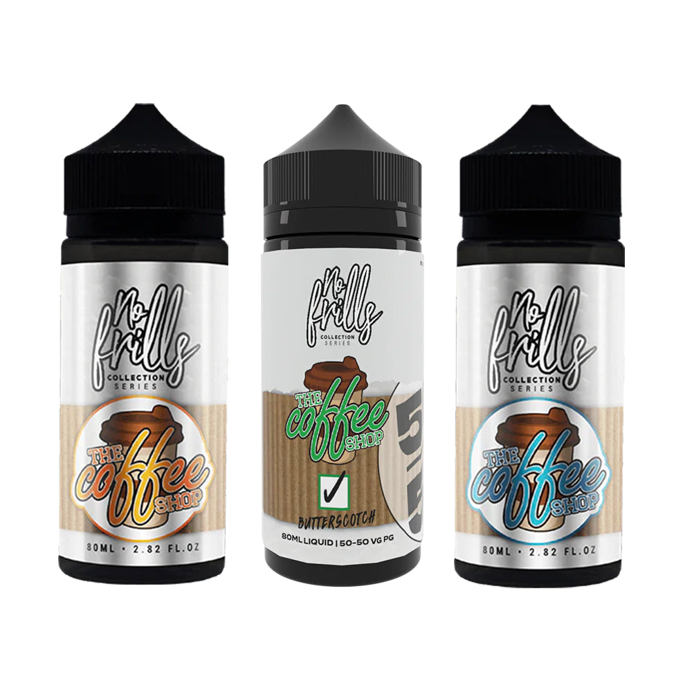 No Frills Coffee Shop High VG & 50/50 80ml