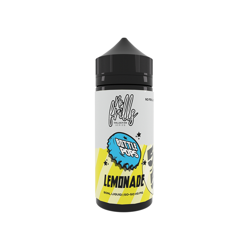 No Frills - Bottle Pops High Vg & 50/50 80ml