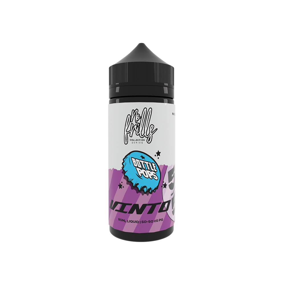 No Frills - Bottle Pops High Vg & 50/50 80ml