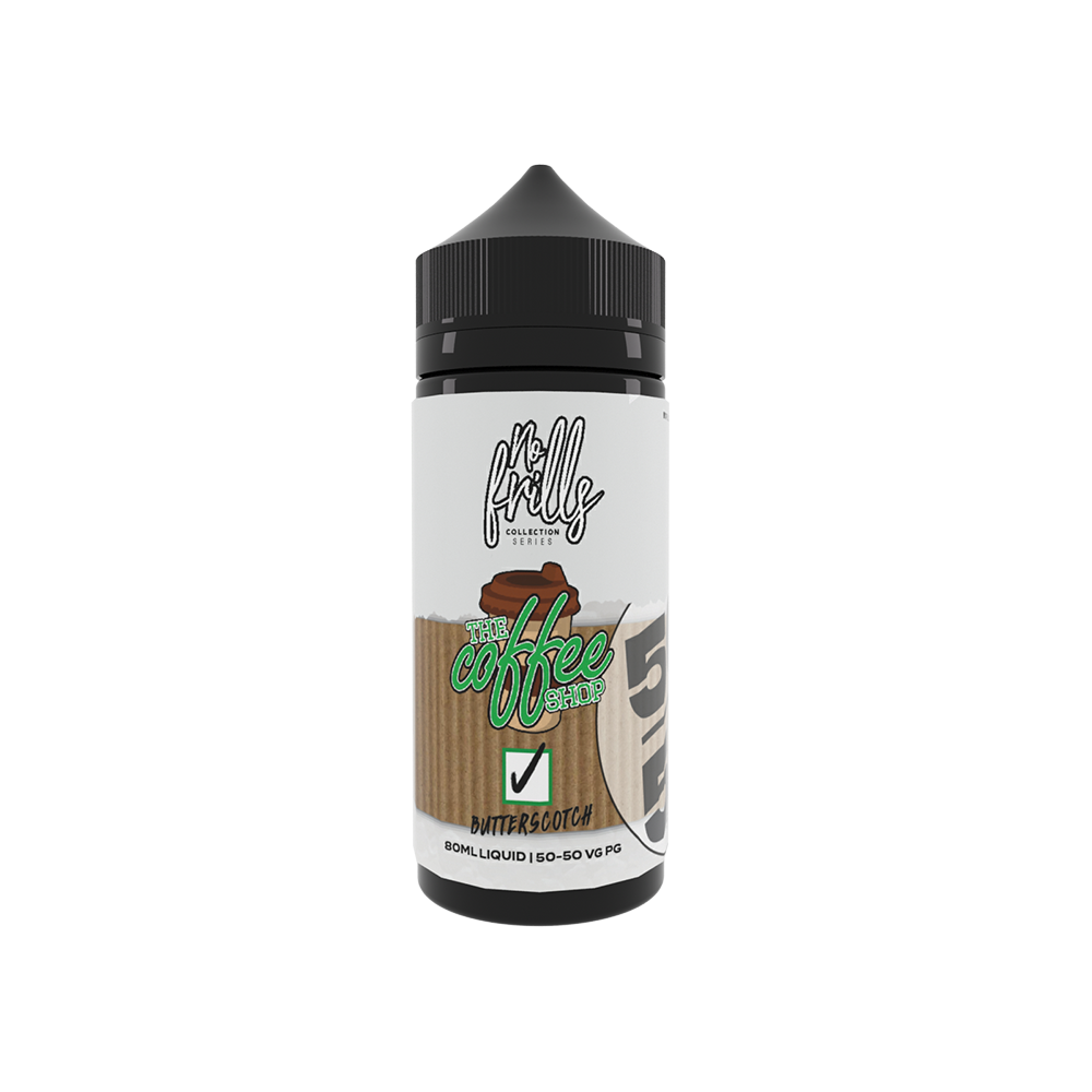 No Frills Coffee Shop High VG & 50/50 80ml