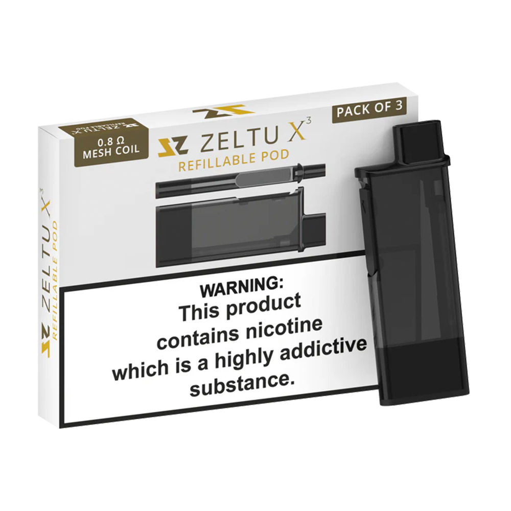 Zeltu Re-Fillable Pods 3 Pack | The Ace of Vapez Distro