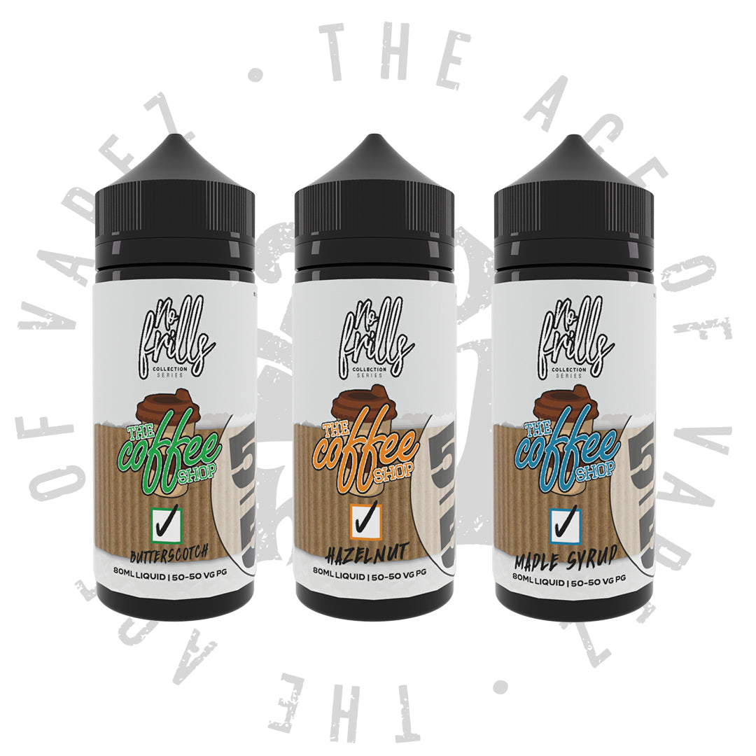 No Frills Coffee Shop High VG & 50/50 80ml