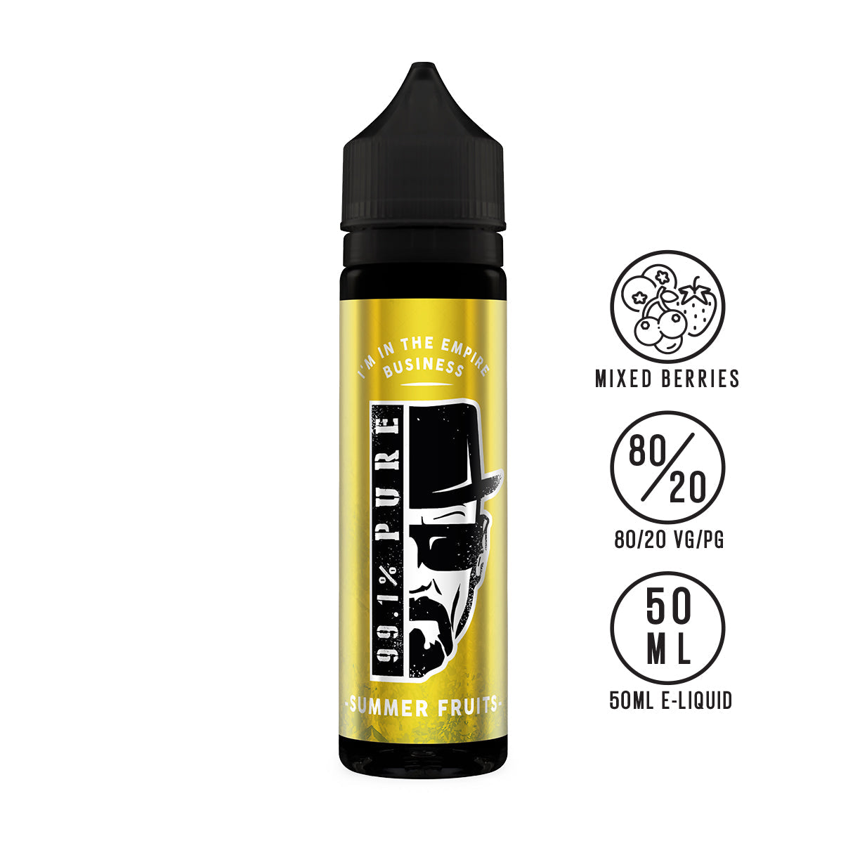 99.1% Pure - Shortfill - 50ml