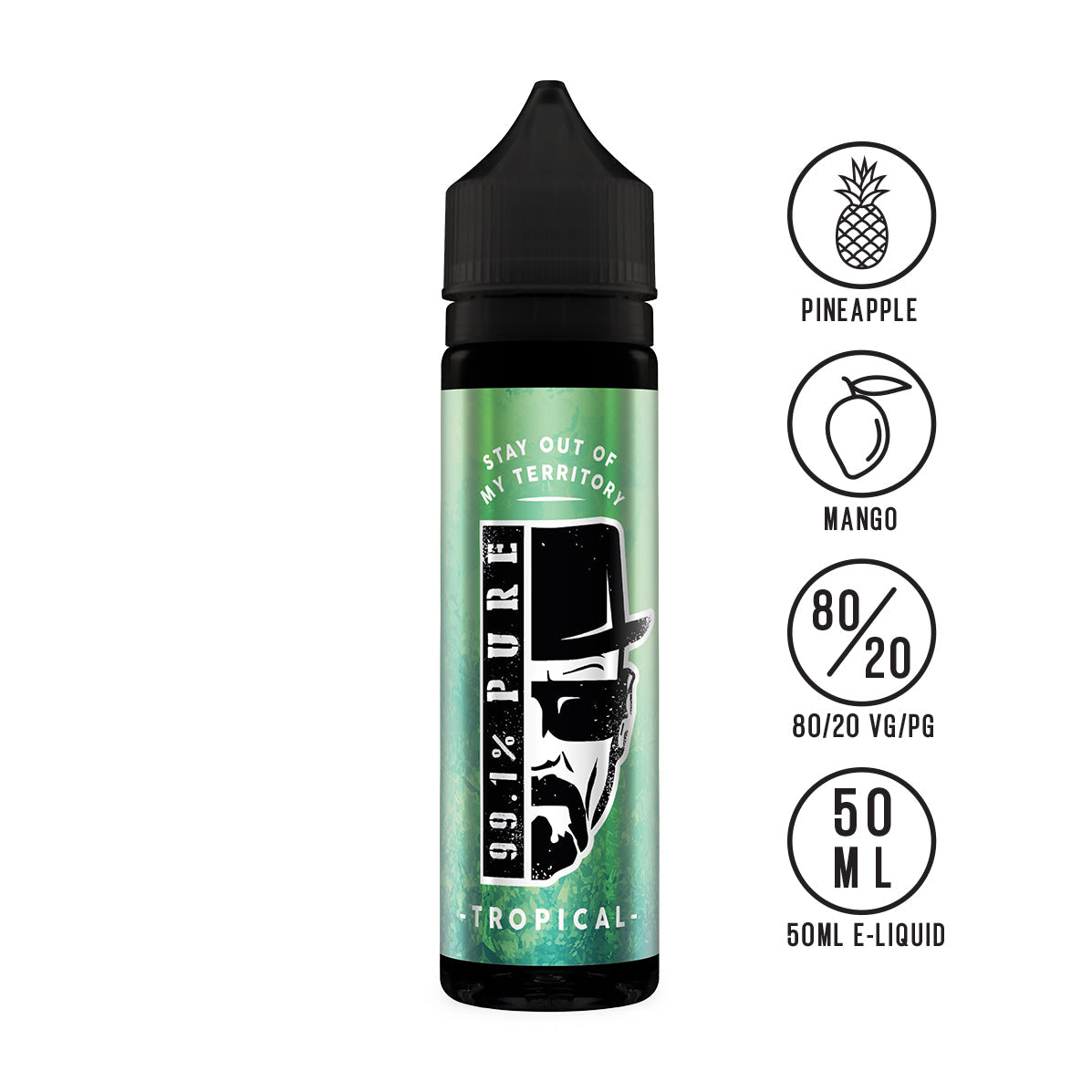 99.1% Pure - Shortfill - 50ml