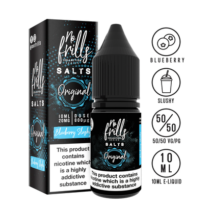 No Frills Original Range - Nic Salts - 10ml