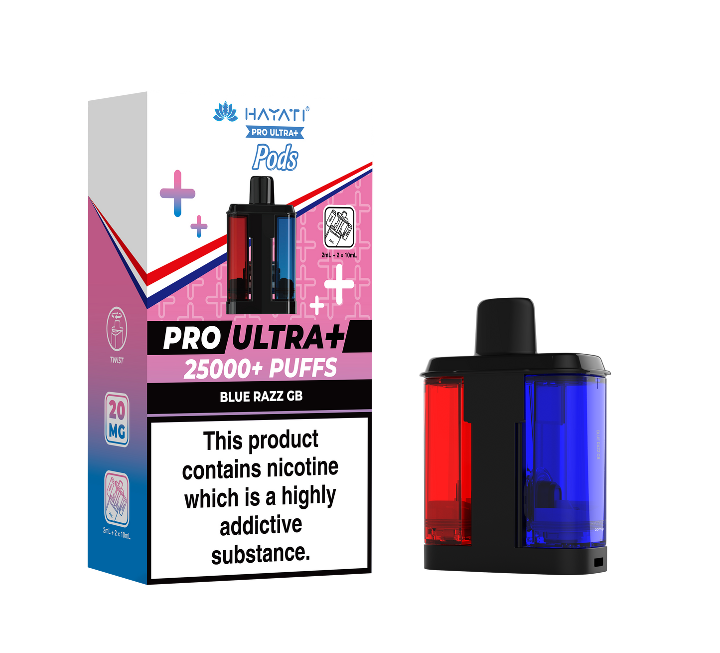 Hayati Pro Ultra Plus 25k Refill Pods
