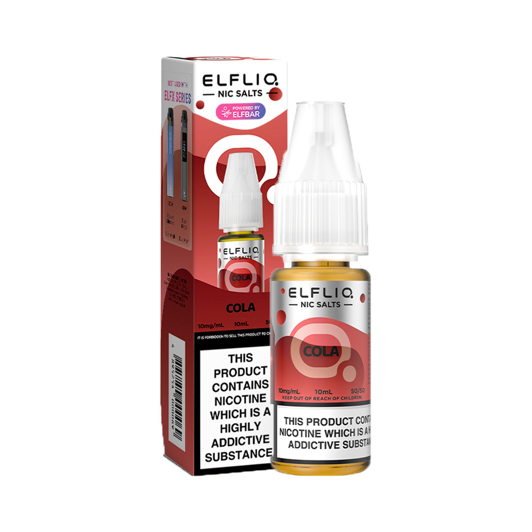 Elf Bar Elfliq Cola Nic Salts 10ml | The Ace of Vapez Distro