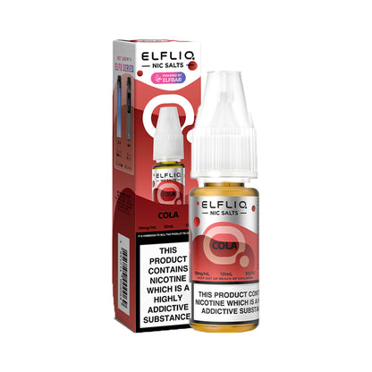 Elf Bar Elfliq Cola Nic Salts 10ml | The Ace of Vapez Distro