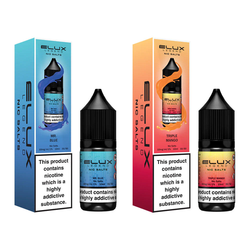 Elux Legend - Nic Salts - 10ml The Ace Of Vapez Elux Legend - Nic Salts - 10ml The Ace Of Vapez