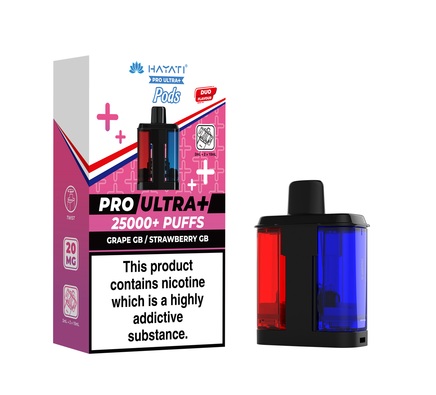 Hayati Pro Ultra Plus 25k Refill Pods