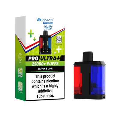 Hayati Pro Ultra Plus 25k Refill Pods Lemon and Lime | The Ace of Vapez Distro