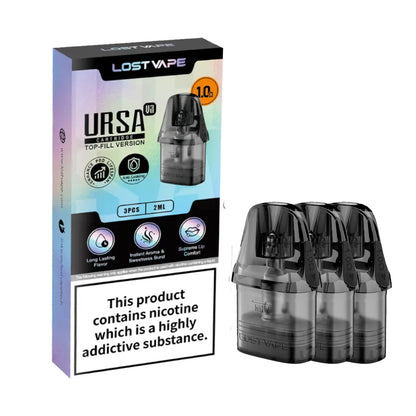 Lost Vape Ursa V3 Replacement Pods | The Ace of Vapez Distro