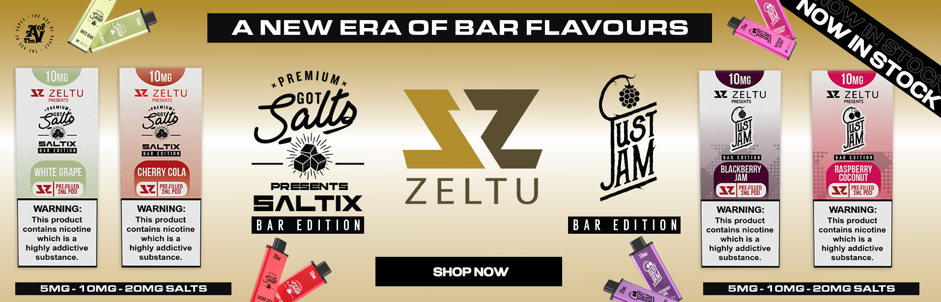 Just Jam & Got Salts Saltix Bar Editions