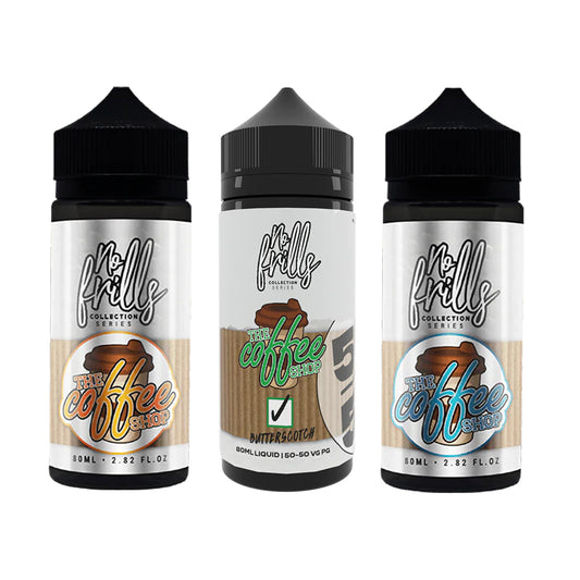 No Frills Coffee Shop High VG & 50/50 80ml
