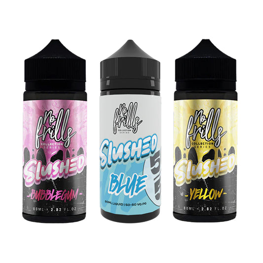 No Frills Slushed High VG & 50/50 80ml