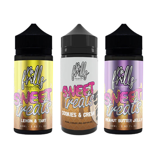 No Frills - Sweet Treats High VG & 50/50 80ml