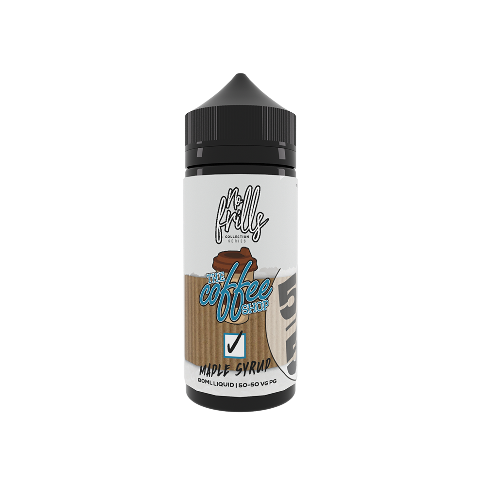 No Frills Coffee Shop High VG & 50/50 80ml