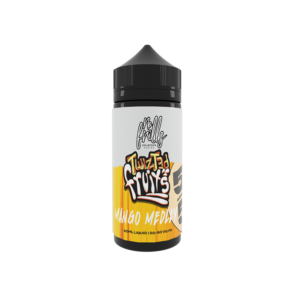 No Frills Twizted Fruits High VG & 50/50 80ml