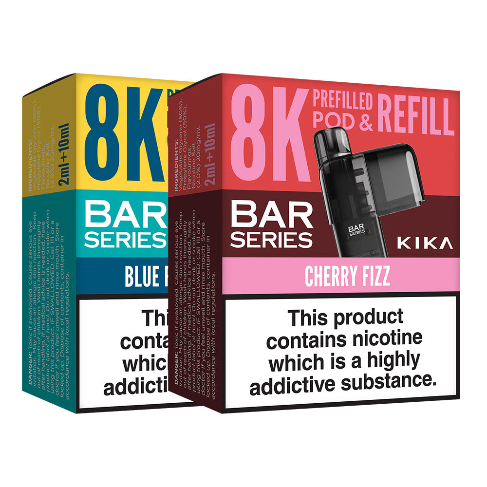 Bar Series Kika 8K Kit and Refillable Pods
