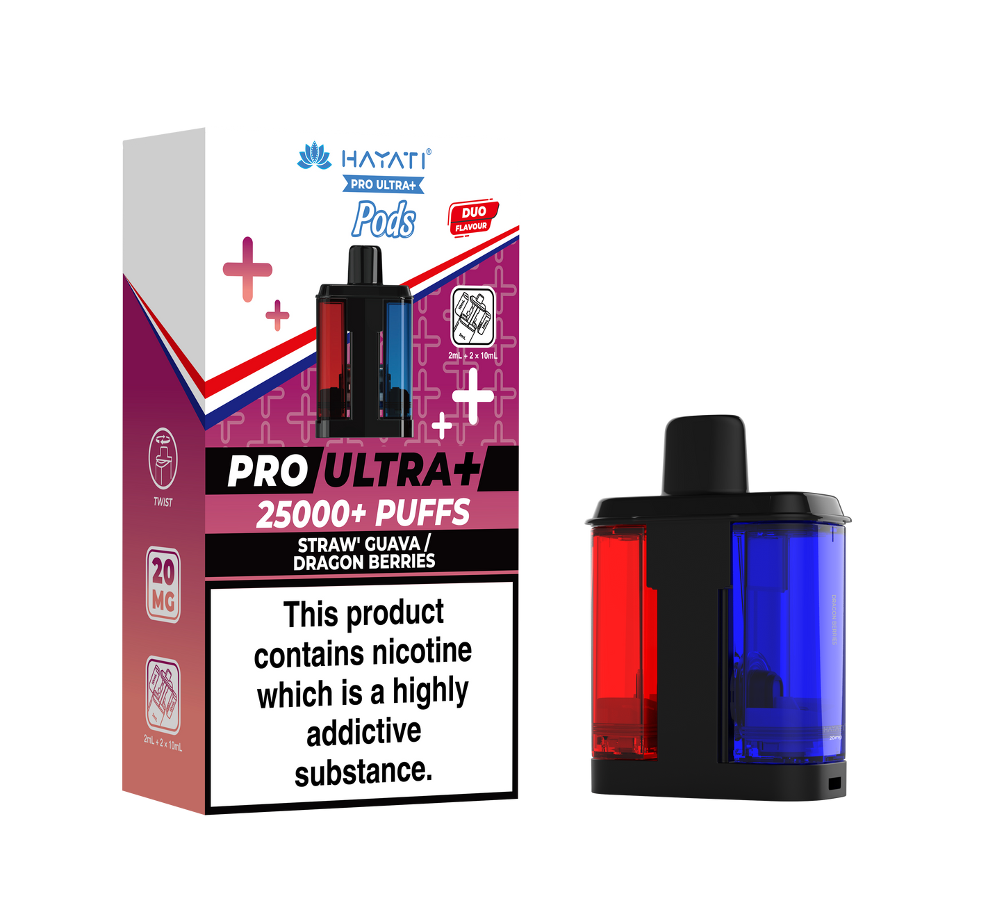 Hayati Pro Ultra Plus 25k Refill Pods