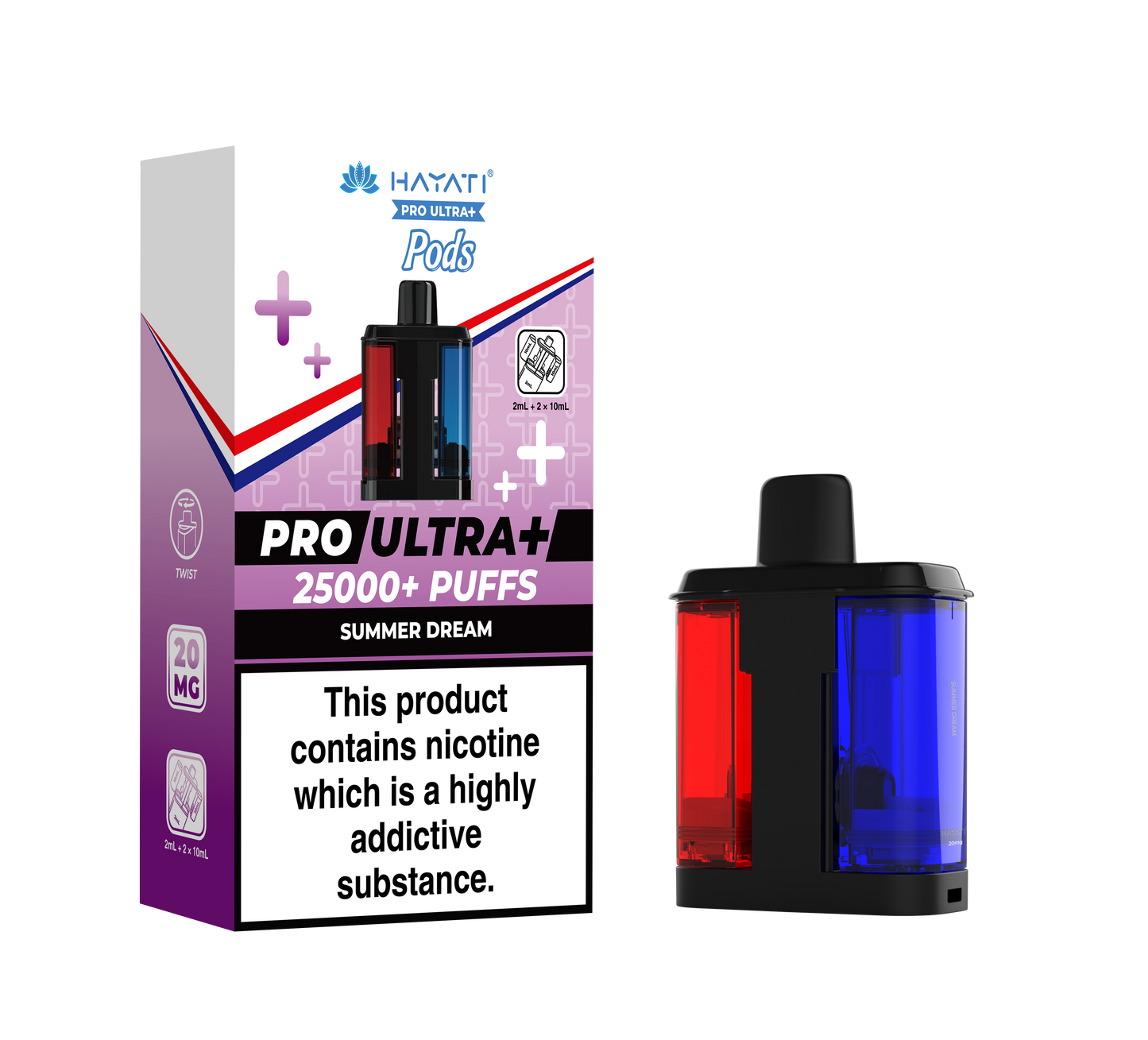 Hayati Pro Ultra Plus 25k Refill Pods