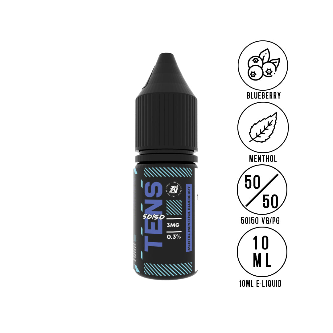 Mental Menthol Blueberry / 0mg