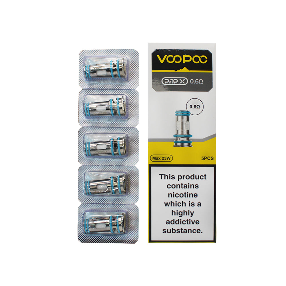 Voopoo PNP X 0.6ohm Coils 5 Pack | The Ace of Vapez Distro