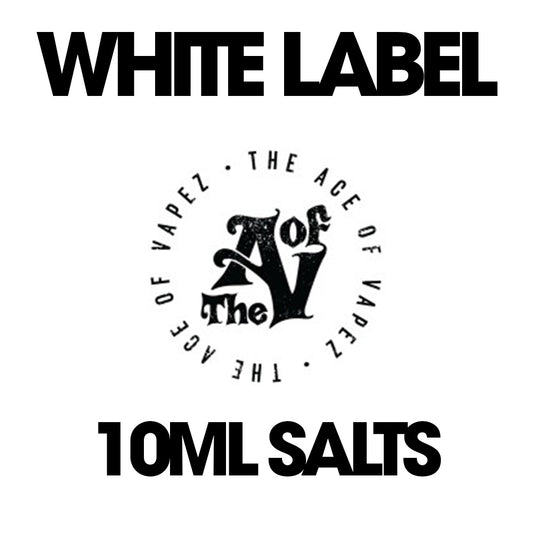 10ml White Label Salt Products List 2 (M1-S4) Menthol and Sherbet