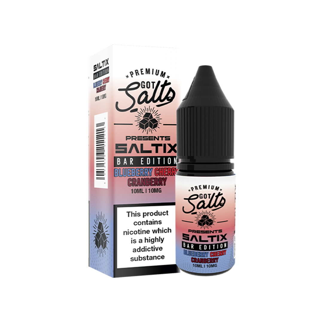 Got Salts SALTIX Bar Edition - Nic Salt - 10ml COMING SOON