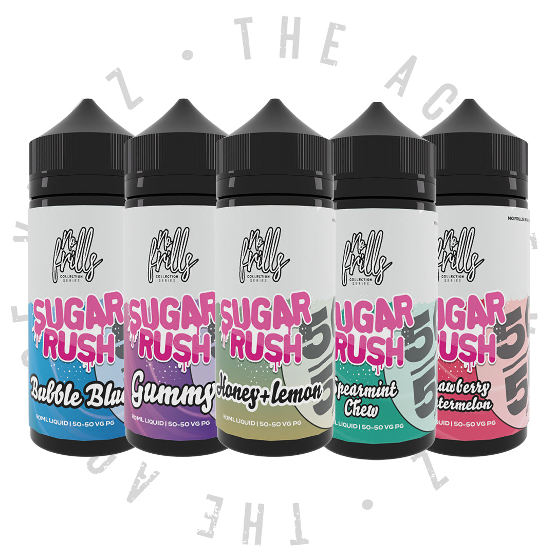 No Frills Sugar Rush High VG & 50/50 80ml