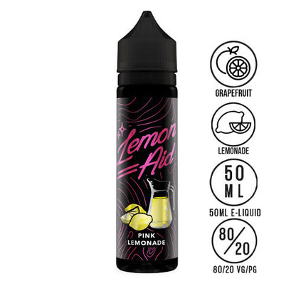 Lemon-Aid Pink Lemonade 50ml Shortfill | The Ace of Vapez Distro