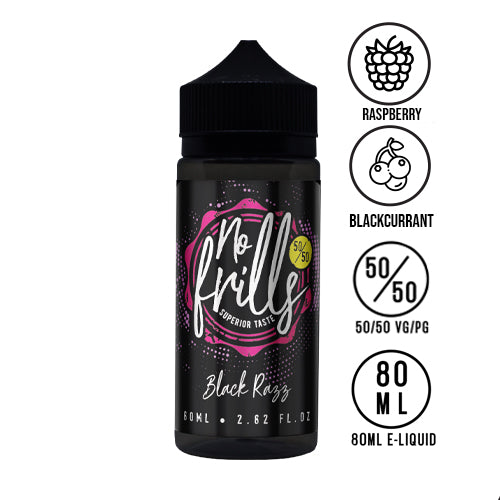 No Frills Original 80ml Shortfill - High VG & 50/50