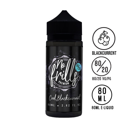 No Frills Original 80ml Shortfill - High VG & 50/50