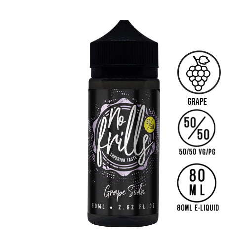 No Frills Original 80ml Shortfill - High VG & 50/50