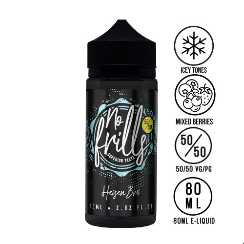 No Frills Original 80ml Shortfill - High VG & 50/50