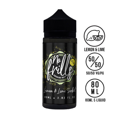 No Frills Original 80ml Shortfill - High VG & 50/50