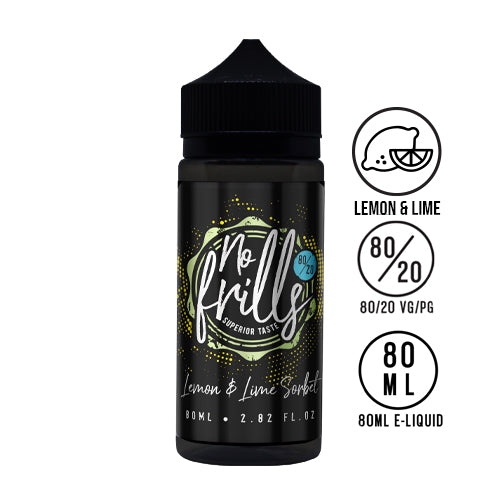 No Frills Original 80ml Shortfill - High VG & 50/50